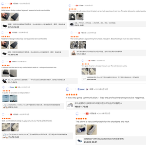 Nuevo cojín de espuma viscoelástica, silla de oficina de coche de rebote lento, hermoso cojín suave para aliviar la presión del coxis en las nalgas, negro - Product Image 6