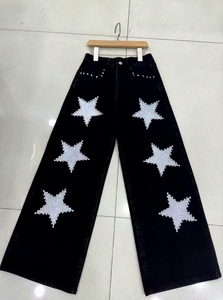 Jeans <span class=keywords><strong>skinny</strong></span> déchirés <span class=keywords><strong>taille</strong></span> <span class=keywords><strong>haute</strong></span> pour femmes, pantalon en denim extensible délavé pour le streetwear, la tenue quotidienne, toutes saisons - Product Image 2