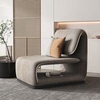 Fauteuil Canapé Simple Moderne et Confortable au Design Nordique Populaire pour Salon, Chambre et Appartement