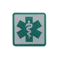 Patch de sauvetage tactique infrarouge IR, patchs IRC, Patch tactique pour pompiers et ambulants avec un ventilateur puissant
