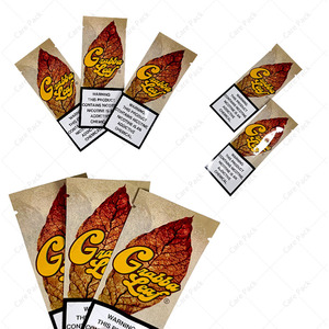 Giữ ẩm dây kéo hợp chất nhựa xì gà Mylar Túi độ ẩm cùn Bọc Nắp kéo Hydrating tùy chỉnh Túi xì gà với <span class=keywords><strong>Ziplock</strong></span> - Product Image 2