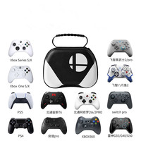 Étui de luxe pour manette de jeu avec poignée en EVA, design 3D de haute qualité, pour manette PS5/PS4/XBOX/SWITCH, sac de transport