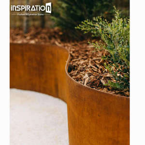 INSpiraiton Design personnalisé Pot <span class=keywords><strong>de</strong></span> fleur et jardinières <span class=keywords><strong>en</strong></span> métal résistant aux intempéries <span class=keywords><strong>en</strong></span> acier corten - Product Image 4