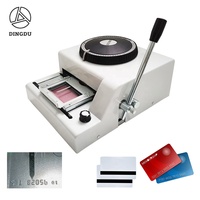Machine à embosser manuelle pour cartes, imprimante à embosser, machine à estamper pour cartes cadeaux, cartes PVC pour format 85 mm x 54 mm