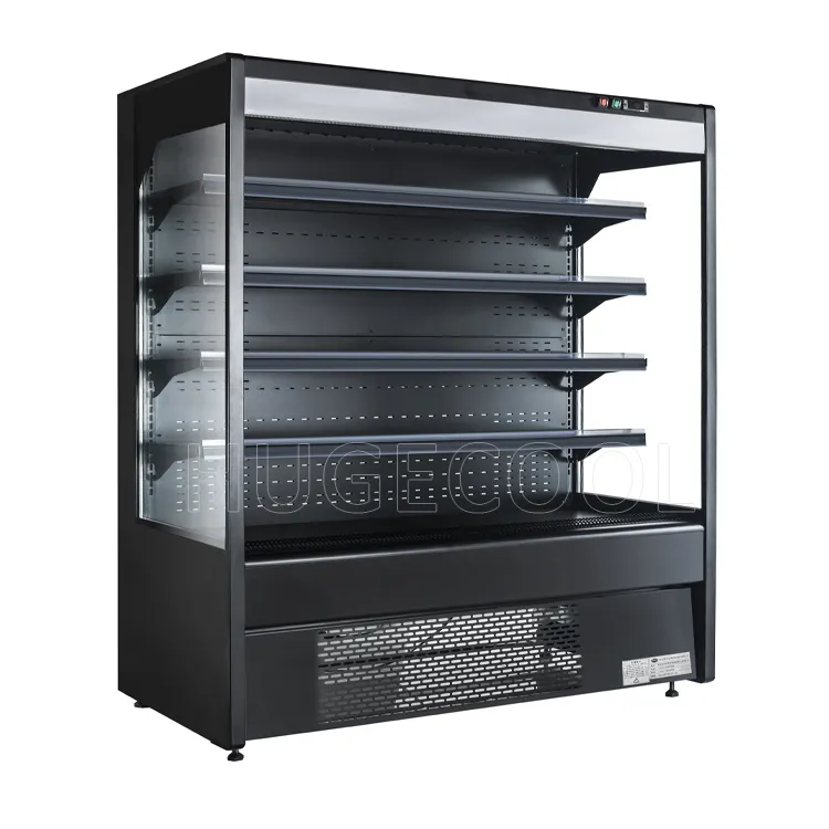 Display apri vetrina refrigeratore sandwich frigorifero apri frange negozio