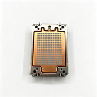 Refroidisseur de processeur à chambre à vapeur haute performance 230W avec ailettes en aluminium LGA4189 V71 2U 0.3mm 113x78x25mm Personnalisé OEM ODM Usine MOQ 1 pièce