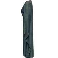 Abaya brodée sur mesure pour femmes, tissu de haute qualité de Dubaï, robe pour l'Aïd et le Ramadan avec de longues manches chauve-souris