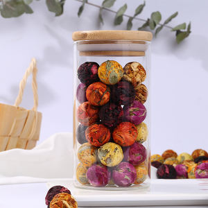 <span class=keywords><strong>Dragon</strong></span> <span class=keywords><strong>Ball</strong></span> Flower Tea 5 g/PC Mini Natural Flower Blooming Tea Handmade Artisan Hibiscus Chrysanthemum Rose <span class=keywords><strong>Tube</strong></span> Loose Wholesale - Product Image 2