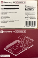 Placa de Desarrollo Raspberry Pi 4B para ARM Cortex-A72 Gigabit Ethernet para HDMI con Kits