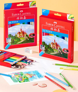 Faber-Castell 48-Color Classic Series Pintura de plomo de color para lienzo Pintura Pinturas al óleo en caja de papel - Product Image 1
