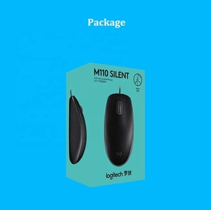 Wholesale Logitech M110 Wired Mute <b>Mouse</b> 1000DPI Optical Ergonomic Office <b>Mice</b> - Product Image 5