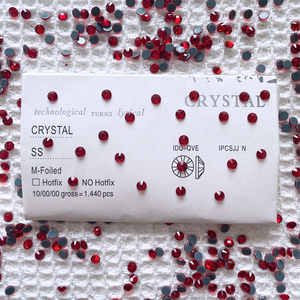 Yantuo พลอยเทียมติดพลอยเทียมคละขนาดประกายสำหรับงานฝีมือผ้าที่สร้างสรรค์ - Product Image 3