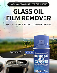 Limpiador de <span class=keywords><strong>Película</strong></span> de Aceite, Spray para <span class=keywords><strong>Película</strong></span> de Aceite en Parabrisas Delantero, Limpiador de Manchas de Agua para Espejos Domésticos y Ventanas de Automóviles - Product Image 4