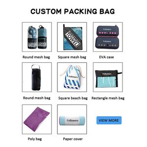 Luxury Sublimation <b>extra</b> <b>Large</b> Recycled Sand Free Rpet Microfiber Suede Beach <b>Towel</b> with Logo Custom Print - Product Image 4