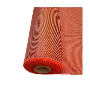 3K 240g Spread Tow Carbon Fibre Cloth Fabric Woven Kevlar for Construction Car