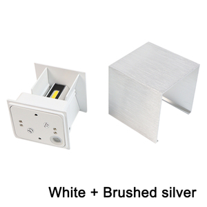 Lên và xuống Đèn tường 12W không thấm nước ngoài trời Vườn IP65 LED ánh sáng chải vàng bạc màu xám vỏ cà phê - Product Image 6