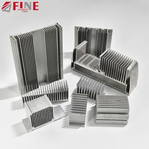 广东供应商工业散热器型材精密铝挤压型材