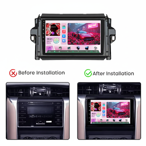 จอติดรถยนต์ Jiawell ขนาด 9 นิ้ว รองรับ DSP กล้องมองหลัง ระบบนำทาง GPS ในตัว WiFi BT เครื่องเล่น DVD ในรถยนต์ สำหรับ Toyota Fortuner2 ปี 2015-2018 - Product Image 6