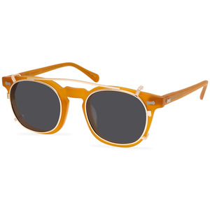 Gafas de sol con <span class=keywords><strong>clip</strong></span> metálico de acetato de alta calidad, gafas de sol polarizadas de diseño con protección UV, gafas de sol para hombre - Product Image 4