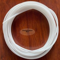 Lampe d'ambiance lumineuse intégrale à fibres optiques à opale peu profonde super lumineuse 60mm/30mm/40mm/50mm en matériau MMA, indice de protection IP68