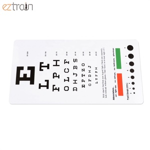 Quang túi kích thước thị giác Acuity biểu đồ tầm nhìn mắt kiểm tra 6 feet snellen mắt biểu đồ - Product Image 4