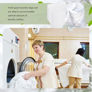 High Quality Non Woven Hotel <b>Laundry</b> <b>Bag</b> <b>Drawstring</b> <b>Bag</b> Home Washing Travel <b>Laundry</b> <b>Bag</b> - Product Image 4