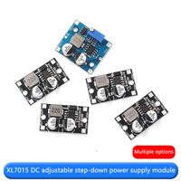Module convertisseur abaisseur DC-DC, alimentation réglable, carte en aluminium noir, 5V 9V 12V 24V 1-62V