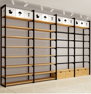 Estante de exhibición de madera y Metal <span class=keywords><strong>Daiso</strong></span>, estante de exhibición de Miniso - Product Image 2