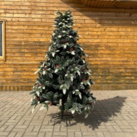 JFD CT-041 120-210cm Hochwertiger Grüner PE Künstlicher Weihnachtsbaum für Heim Party Feiertagsdekoration Valentinstag Halloween