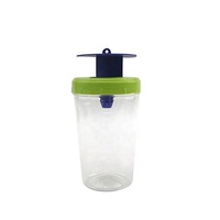 Piège à mouches en plastique Haierc, piège à mouches suspendu en extérieur, réutilisable, bouteille pour abeilles, guêpes, mouches des fruits