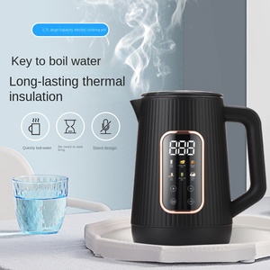 Hervidor Eléctrico Inalámbrico Inteligente de Estilo Moderno con Control de Temperatura, Protección Contra Ebullición en Seco y Capacidad de 1.2L en Acero Inoxidable - Product Image 4