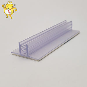 LAOHAMA מפעל מותאם אישית פלסטיק רחב בסיס סופר גריפ בעל סימן תצוגת מדף דברן קליפים - Product Image 1