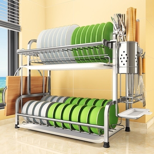 <span class=keywords><strong>Escurridor</strong></span> de <span class=keywords><strong>platos</strong></span> multicapa ajustable para cocina al por mayor organizador de fregadero - Product Image 3