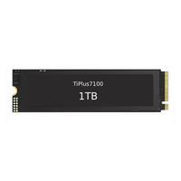 TiPlus7100 1TB M.2 2280 NVMe PCIe 4.0 SSD, 7000/6000MB/s R/W, 3D TLC, HMB tanpa DRAM, SSD untuk Gaming dan Kerja