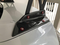 Aileron de coffre arrière en fibre de carbone de style V pour Mitsubishi Evolution EVO Lancer 10 X