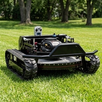 Tondeuse robotisée 900MM de qualité supérieure, télécommandée, mini-tondeuse chenillée sans fil, robot tondeuse, fabriquée en Chine