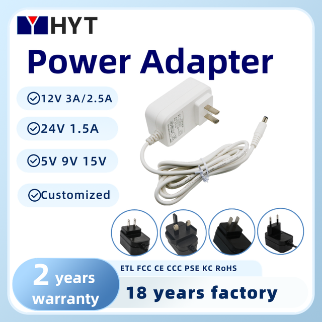 Hua Yi Teng 12v 3amp DC Power Supply 5v/9v/12v/15v/19v/20v/24v Adapter Plug in PC 3-Year Warranty