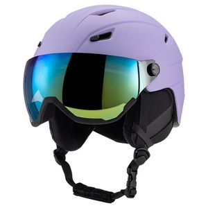 Casco de Esquí Talla Única con Lente de Revestimiento Iridium Morado Unisex Cálido Resistente a Impactos Protección para Deportes de Invierno - Product Image 1