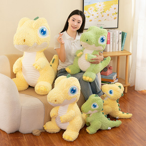 New phim hoạt hình dễ thương <span class=keywords><strong>Big</strong></span> Eye khủng long nhồi bông đồ chơi sang trọng sinh nhật children's Gift Claw Máy Búp bê thú nhồi bông đồ chơi - Product Image 4