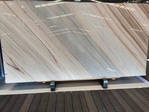 Đá tự nhiên sang trọng màu xanh hạt đá cẩm thạch cho nền Bảng điều khiển trang trí nội thất biệt thự nhà bếp sàn văn phòng xây dựng - Product Image 2