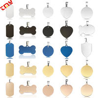 Pendentif vierge en métal, plaque d'identification pour chien, or, vente en gros, personnalisable, pour homme, en acier, motif animal, déesse, Europe 2022, pièce de monnaie en argent 1 oz, gravé TMY