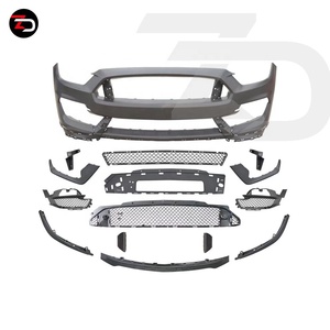 GT350 Shelby ชุดกันชนหน้าสำหรับมัสแตง2015-2017วัสดุ PP - Product Image 3