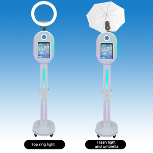 Meilleures ventes - Coque métallique, installation facile, ventilateur <span class=keywords><strong>de</strong></span> refroidissement intégré et éclairage RGB, compatible avec iPad 10.2/11/12.9/13, machine <span class=keywords><strong>de</strong></span> photomaton DSLR - Product Image 5