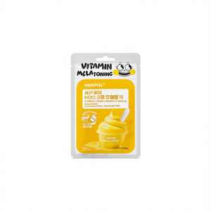 Masque crème glacée à la mélatonine et aux vitamines Medipeel 60g+6g Soin quotidien de la peau Tous types de peau - Product Image 2