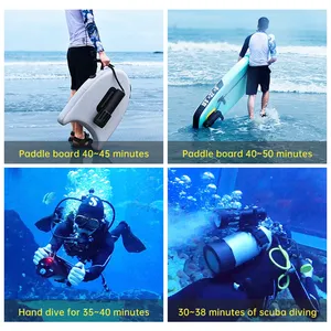 Prix d'usine Wavechaser HY Sports D-2000 Scooter de plongée électrique <span class=keywords><strong>sous</strong></span>-<span class=keywords><strong>marin</strong></span> 20M en alliage d'aluminium 500W/700W Vitesse 3-6km/h - Product Image 6