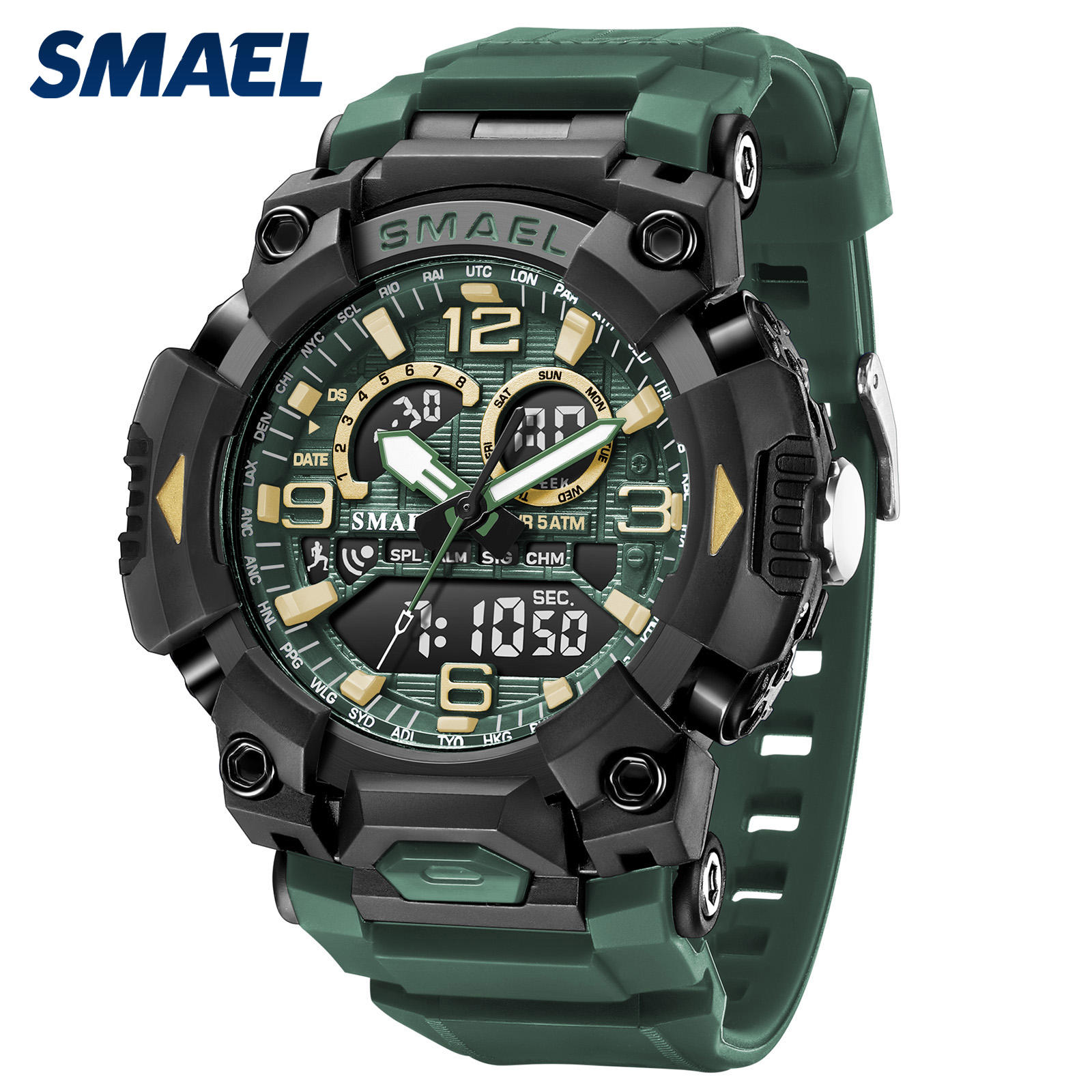 สีเขียว