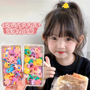 20 шт., Детские эластичные резинки для волос - Product Image 4