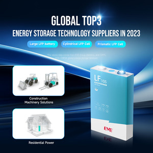 EVE lifepo4 Batterie 105ah LF105 Lithium Ionen Catl Lifepo4 Deep Cycle 3.2V 200ah Batterie zelle Europa Lifepo4 Batterie