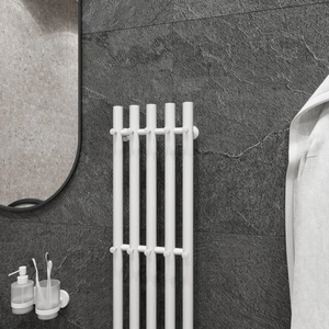 <span class=keywords><strong>Scaldasalviette</strong></span> Elettrico con Striscia Riscaldante in Fibra di Carbonio e Ganci, Portasciugamani e Stendibiancheria da Bagno - Product Image 4