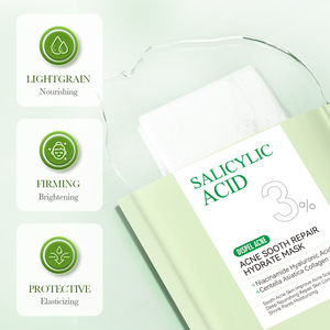 Ensemble de soins de la <span class=keywords><strong>peau</strong></span> <span class=keywords><strong>à</strong></span> l'acide salicylique SADOER, kit de soins hydratants naturels pour les peaux sujettes <span class=keywords><strong>à</strong></span> l'acné, affine le teint pour une <span class=keywords><strong>peau</strong></span> jeune et claire - Product Image 4